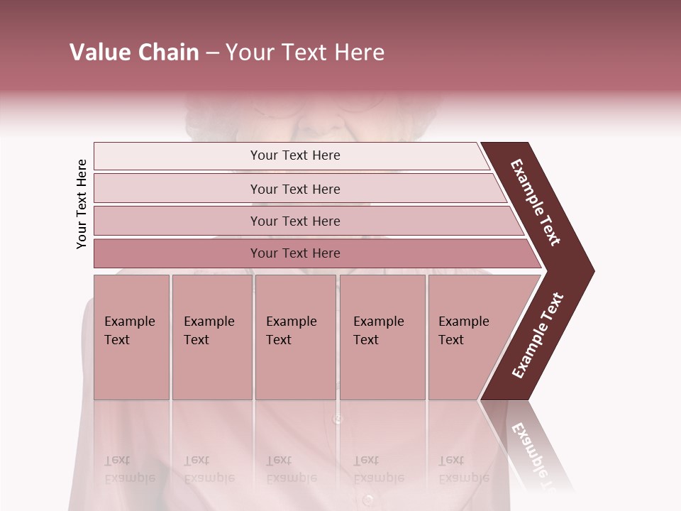 Retirement Smile Human PowerPoint Template