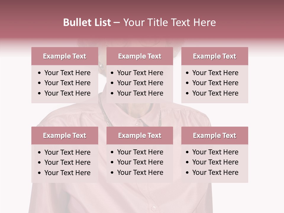 Retirement Smile Human PowerPoint Template