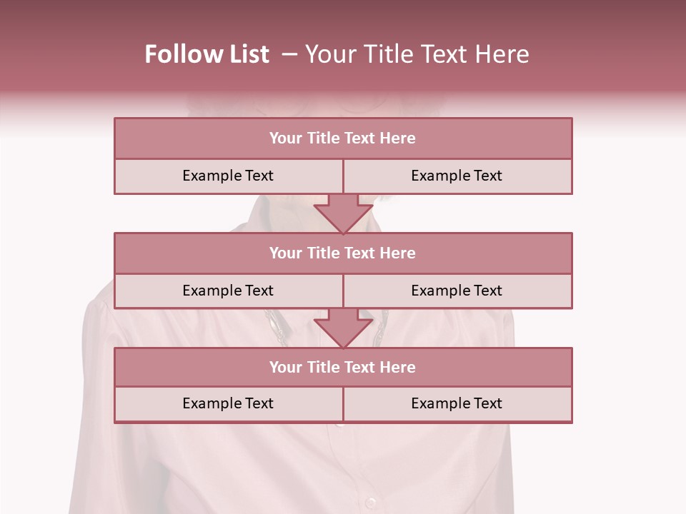 Retirement Smile Human PowerPoint Template