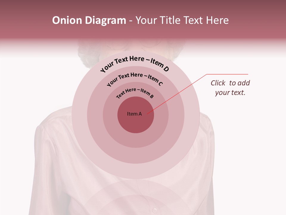 Retirement Smile Human PowerPoint Template