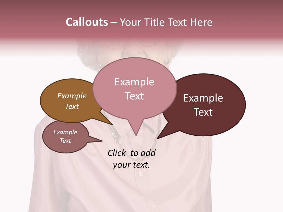 Retirement Smile Human PowerPoint Template