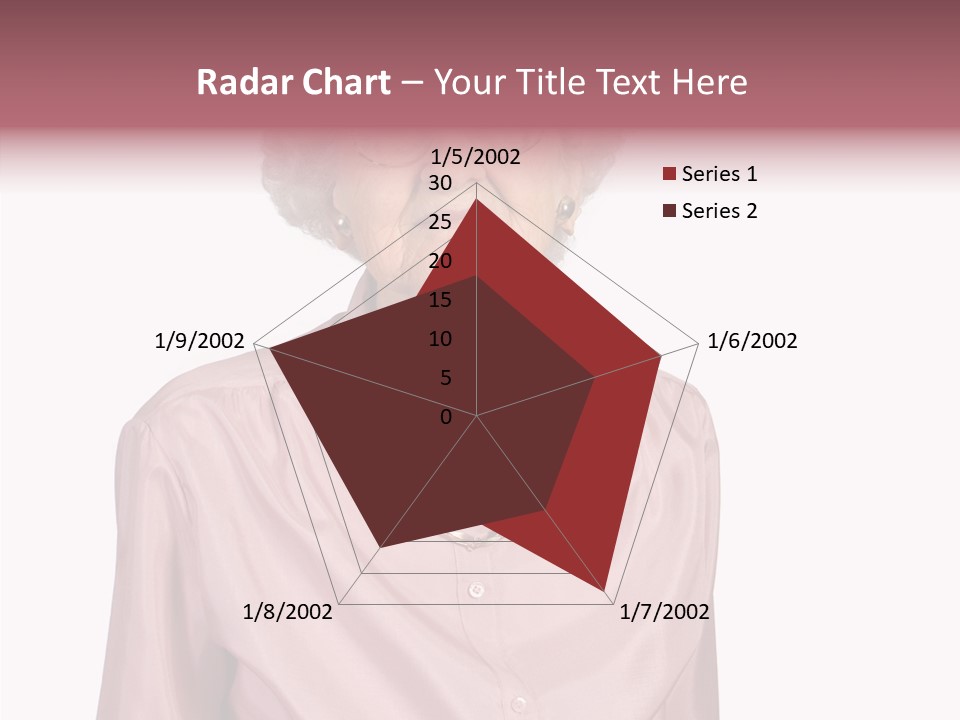 Retirement Smile Human PowerPoint Template