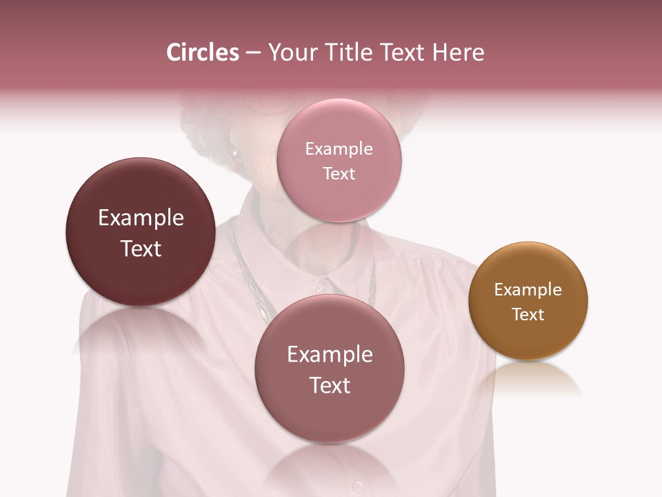 Retirement Smile Human PowerPoint Template