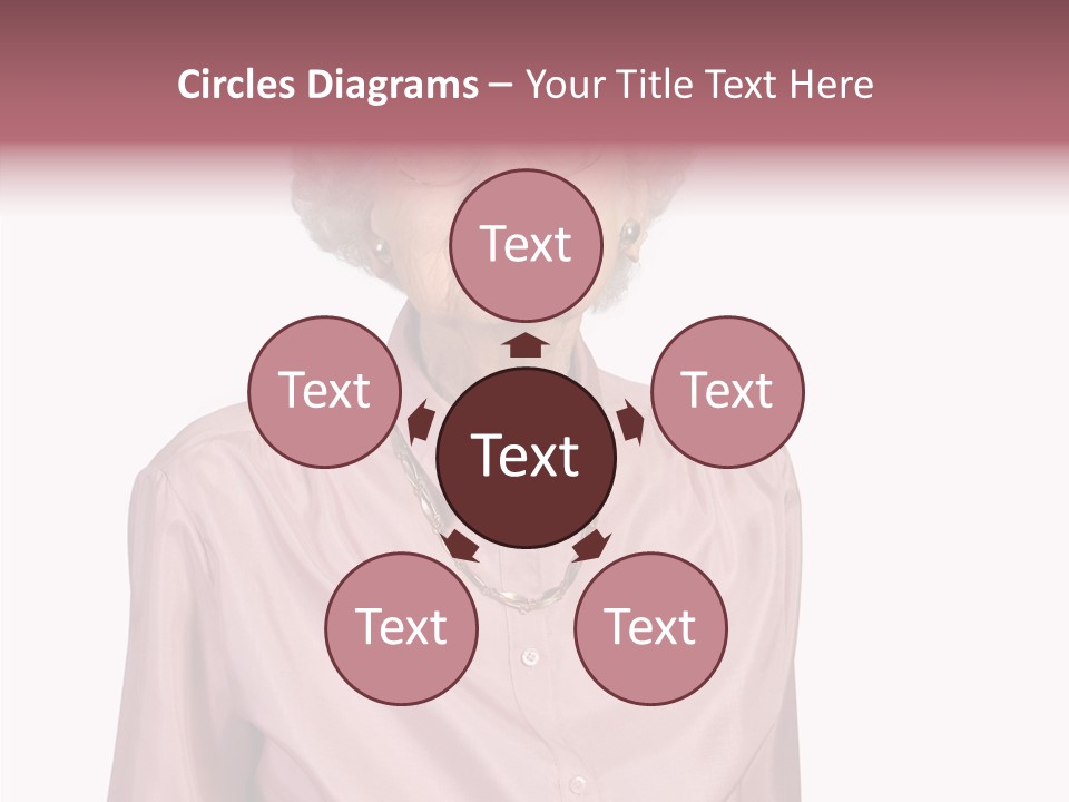 Retirement Smile Human PowerPoint Template