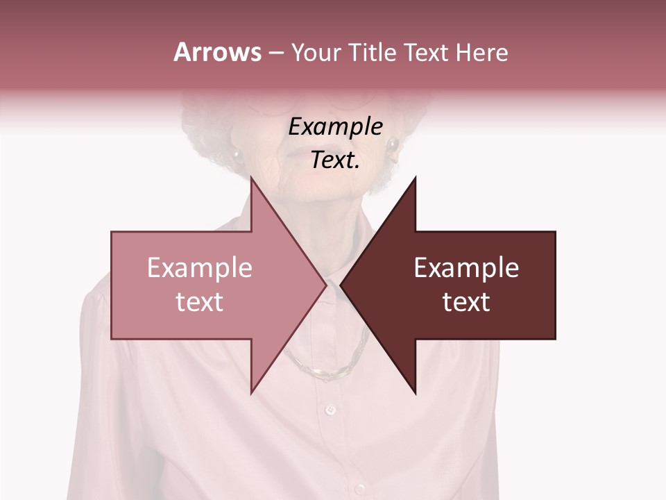 Retirement Smile Human PowerPoint Template