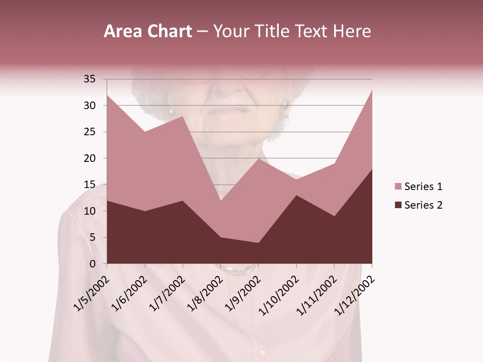 Retirement Smile Human PowerPoint Template