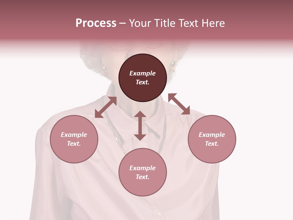 Retirement Smile Human PowerPoint Template