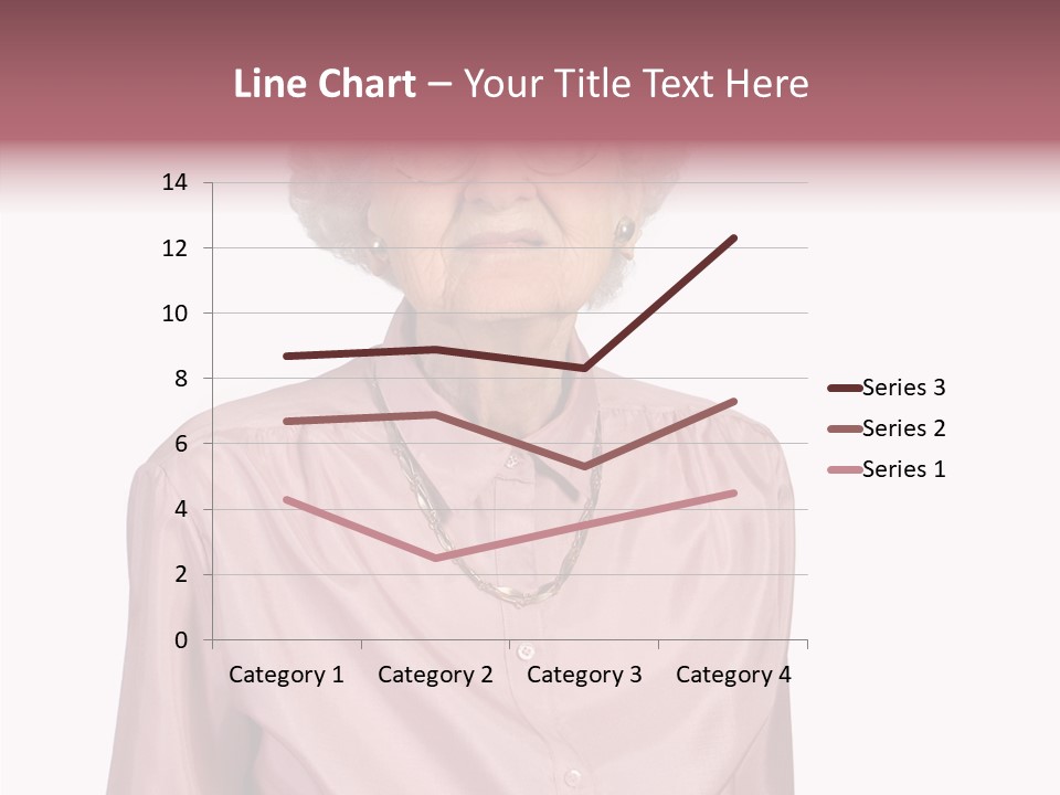 Retirement Smile Human PowerPoint Template