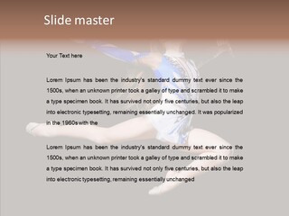 Gymnastics Training Aerobics PowerPoint Template