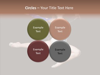 Gymnastics Training Aerobics PowerPoint Template