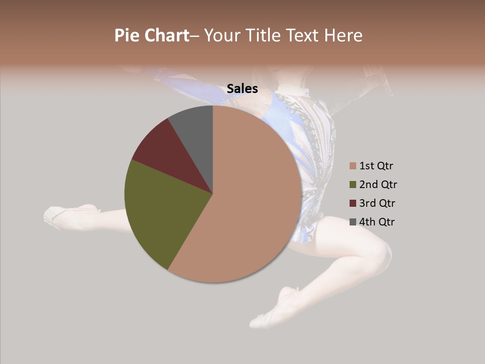Gymnastics Training Aerobics PowerPoint Template