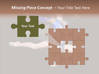 Gymnastics Training Aerobics PowerPoint Template