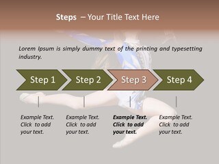 Gymnastics Training Aerobics PowerPoint Template