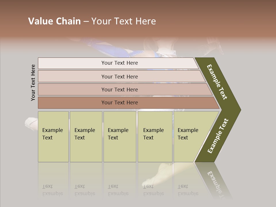 Gymnastics Training Aerobics PowerPoint Template