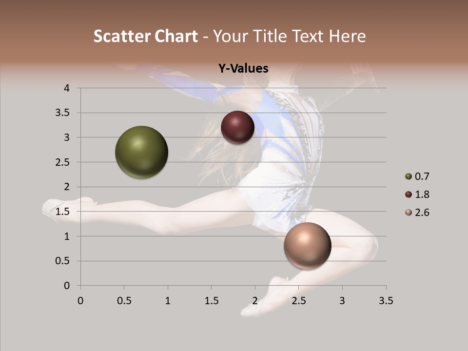 Gymnastics Training Aerobics PowerPoint Template