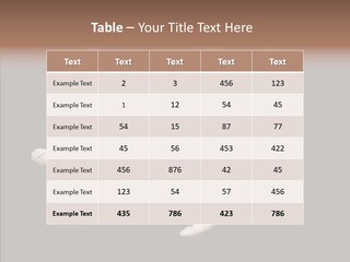 Gymnastics Training Aerobics PowerPoint Template