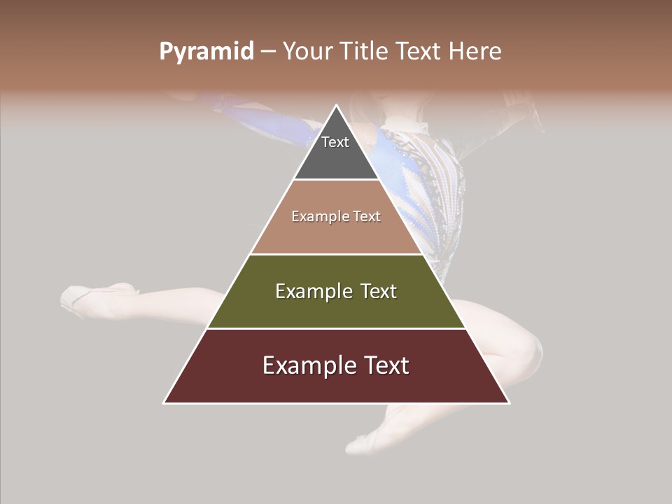 Gymnastics Training Aerobics PowerPoint Template