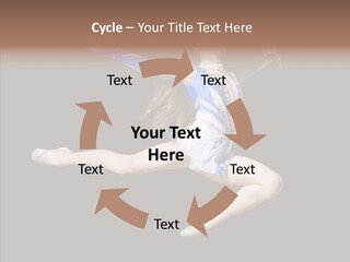 Gymnastics Training Aerobics PowerPoint Template