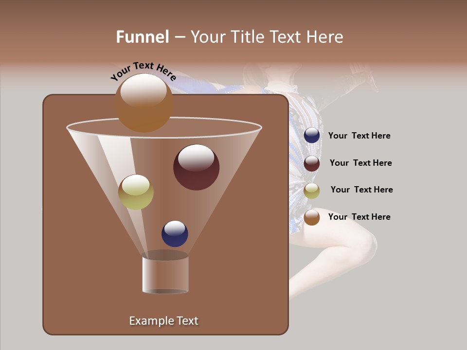 Gymnastics Training Aerobics PowerPoint Template