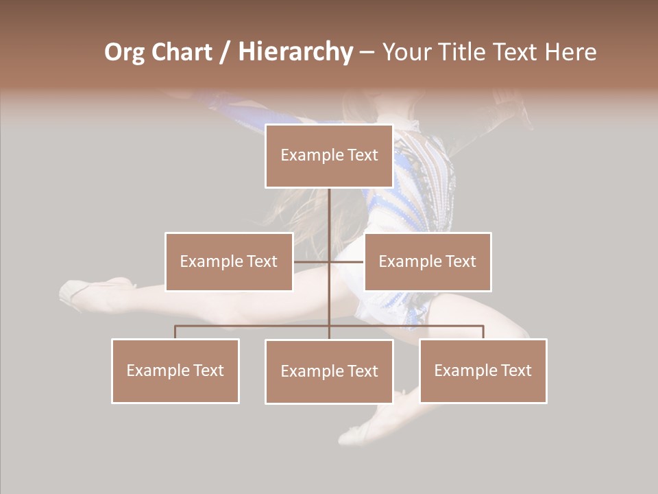 Gymnastics Training Aerobics PowerPoint Template