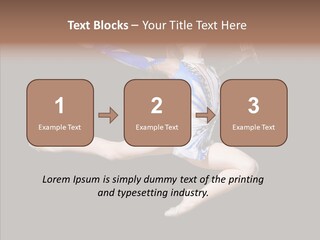 Gymnastics Training Aerobics PowerPoint Template