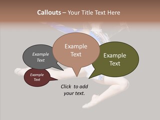 Gymnastics Training Aerobics PowerPoint Template