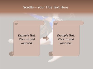 Gymnastics Training Aerobics PowerPoint Template