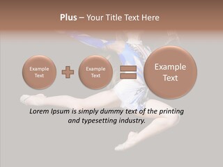 Gymnastics Training Aerobics PowerPoint Template