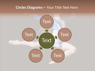 Gymnastics Training Aerobics PowerPoint Template