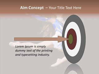 Gymnastics Training Aerobics PowerPoint Template