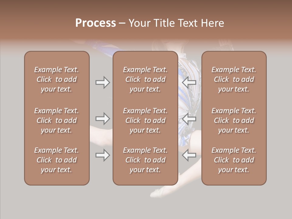 Gymnastics Training Aerobics PowerPoint Template
