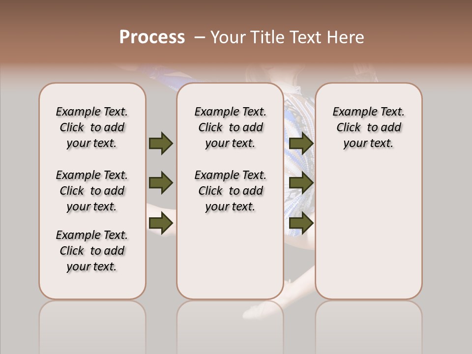 Gymnastics Training Aerobics PowerPoint Template