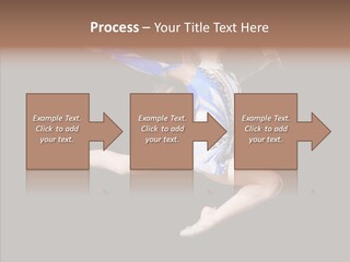 Gymnastics Training Aerobics PowerPoint Template