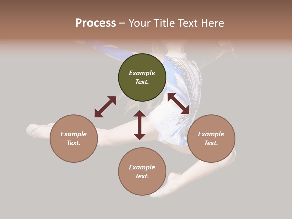 Gymnastics Training Aerobics PowerPoint Template