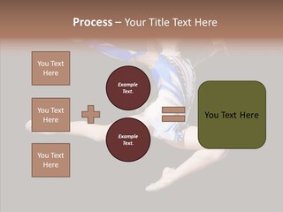 Gymnastics Training Aerobics PowerPoint Template