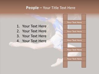 Gymnastics Training Aerobics PowerPoint Template