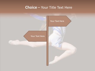 Gymnastics Training Aerobics PowerPoint Template