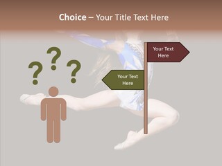 Gymnastics Training Aerobics PowerPoint Template