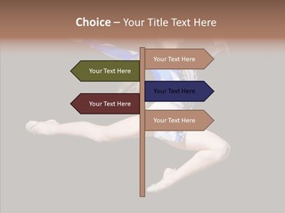 Gymnastics Training Aerobics PowerPoint Template