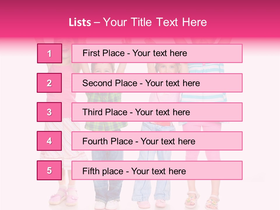 Schoolgirl Boy Background PowerPoint Template