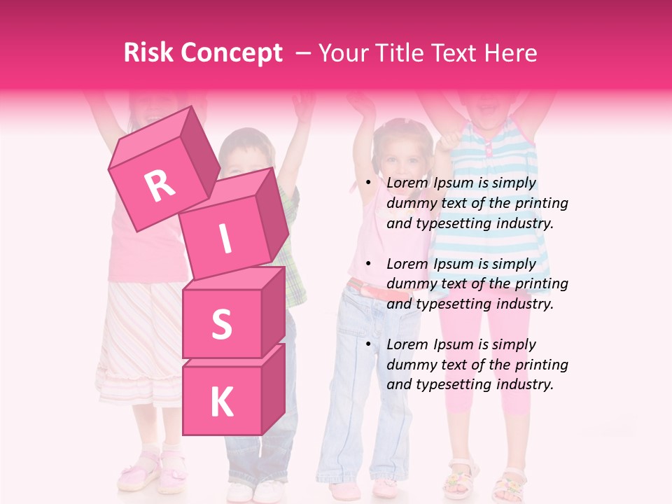 Schoolgirl Boy Background PowerPoint Template