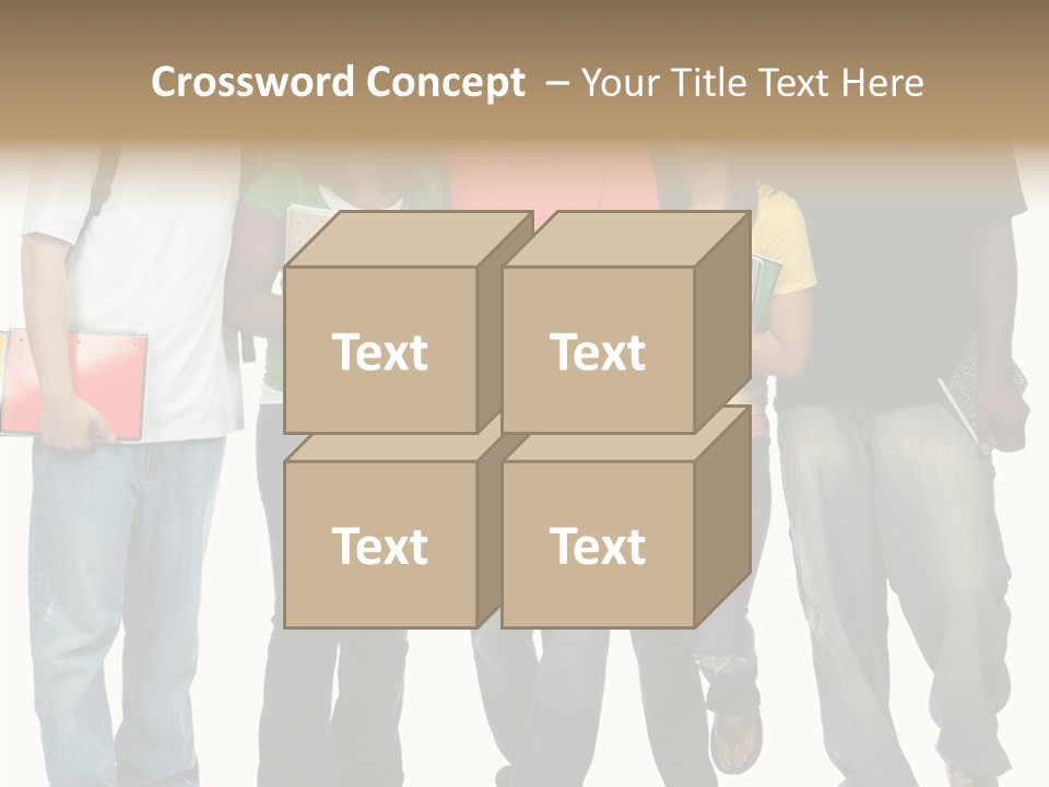 Teamwork Female Break PowerPoint Template