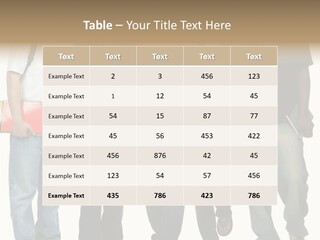 Teamwork Female Break PowerPoint Template