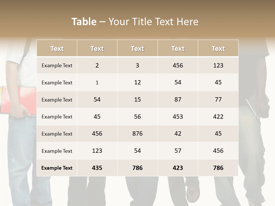 Teamwork Female Break PowerPoint Template
