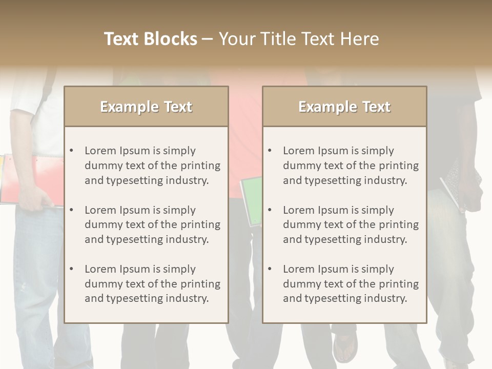 Teamwork Female Break PowerPoint Template