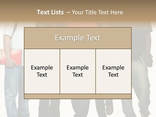 Teamwork Female Break PowerPoint Template