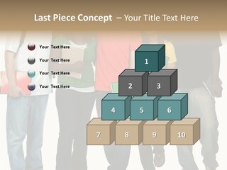 Teamwork Female Break PowerPoint Template