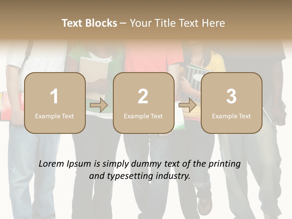 Teamwork Female Break PowerPoint Template