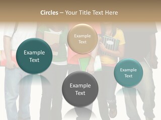 Teamwork Female Break PowerPoint Template