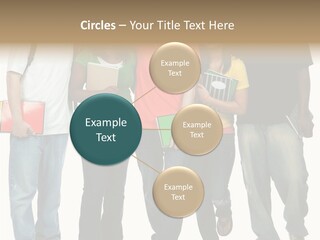 Teamwork Female Break PowerPoint Template